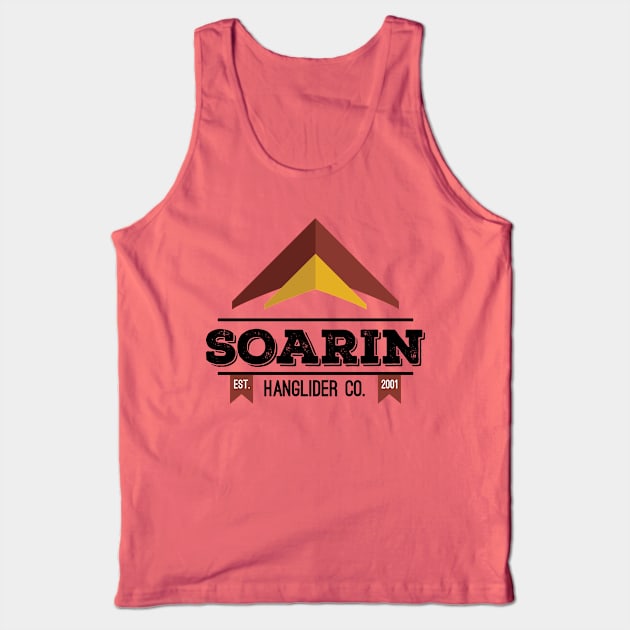 Soarin' Hang Gliders (version 1) Tank Top by duckandbear